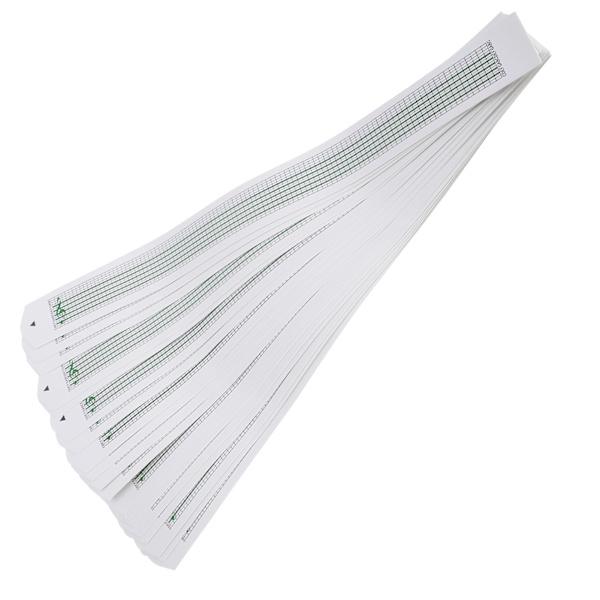 30 ark med noter för speldosa - tomt papper för DIY-komposition med 15-toners vevmekanism - perfekt julklapp