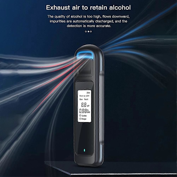 Digital Alkoholtester Professionel Digital Display Alkotester til Brug Efter Fest