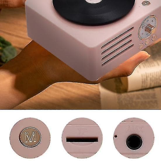 Vinylpladespiller Bluetooth Pladespiller Alt-i-en