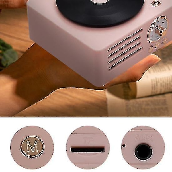 Vinyylilevysoitin Bluetooth-levysoitin All-in-one