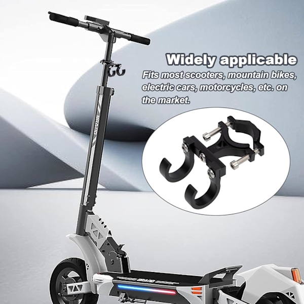 Scooter Krok, E Scooter Krok, E Scooter Tilbehør, E Scooter Krok, E Scooter Frontkrok, Scooter Universal Krok, E Scooter Krok (Svart)