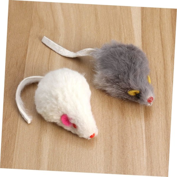10 st Kattsnacksleksaker Keramisk Hamstergömma Kattmusleksaker Kattleksaker Mus Interaktiva Kattleksaker Kattdjursleksaker Kattungarsleksaker