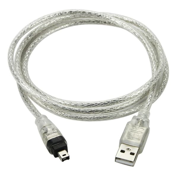 Nyt 1,5 m iLink 4-bens IEEE 1394 USB til Firewire adapterkabel