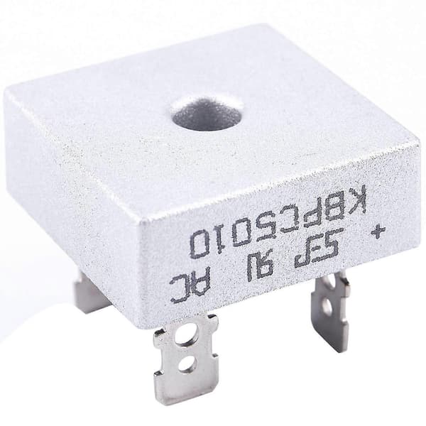 4x 50A 1000V Metallhus Enfase Diodebro Rettferdig Kbpc5010