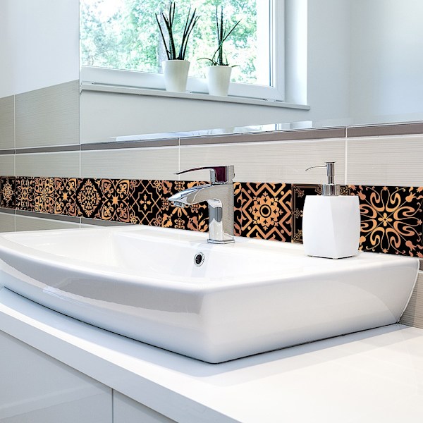 15cm Peel and Stick Kakel Stick on Kakel Kök Badrum Backsplash Kakelfärg 20st MZ-6-008