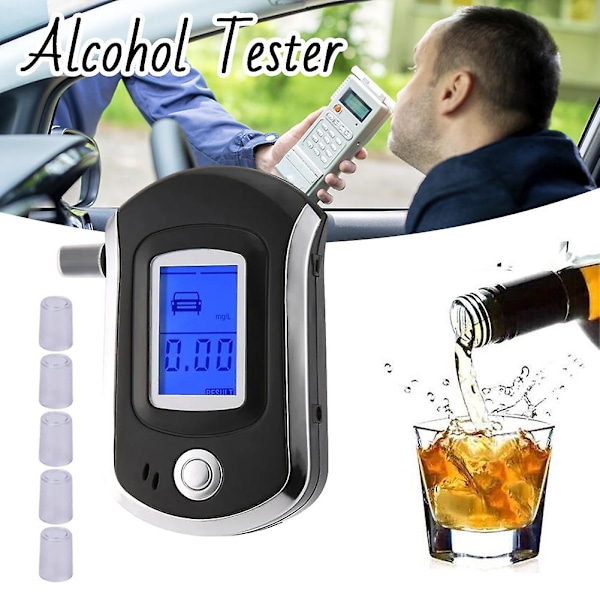 Manuaalinen hengitysilman alkoholipitoisuuden mittari, erittäin herkkä hengitystesti työkalu ammattikäyttöön