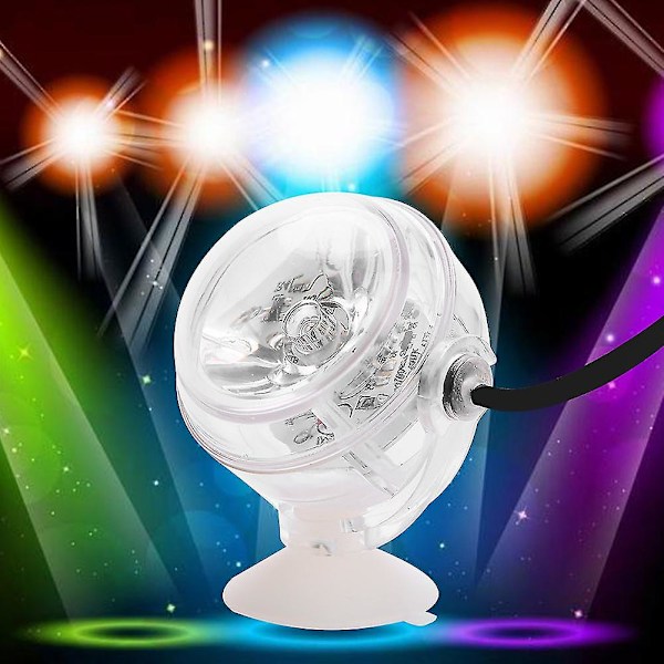 Vandtæt Akvarium Mini Led Spotlights Undervands Fisketank Lampe-dwdz