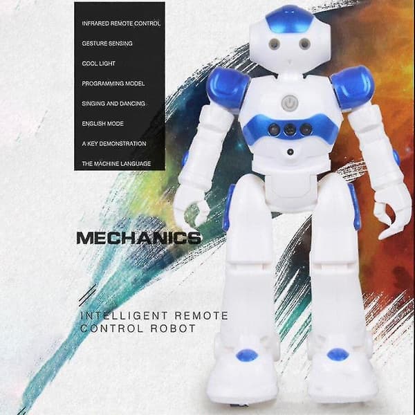 Intelligent Robot Multifunktionell Laddning Dansande Fjärrkontroll Gest Sensor Leksak|RC Robotar