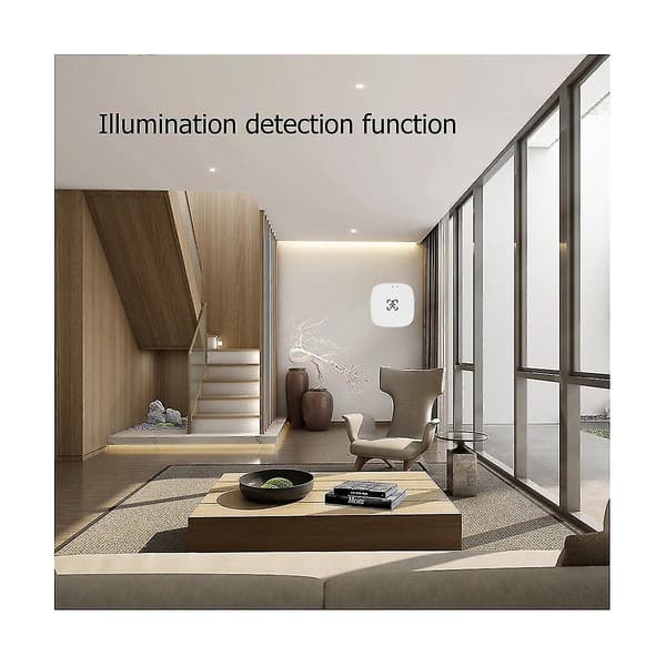 ZigBee Menneskelig Tilstedeværelse Bevegelsessensor med Luminans/Distansemåling 5/110/220V Tuya Smart Life Ho