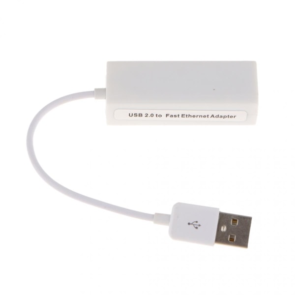 Ethernet LAN-nätverksadapterkort USB 2.0 till RJ-45 100Mbps-adapter