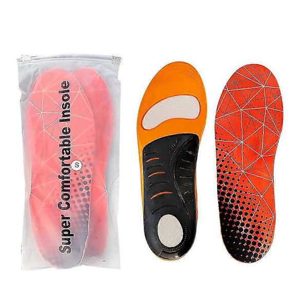 Orthoflexx Kaari Tuet, Orthoflexx Pohjalliset Miehille, Korkea Kaari Tuki orange xl 47 to 48