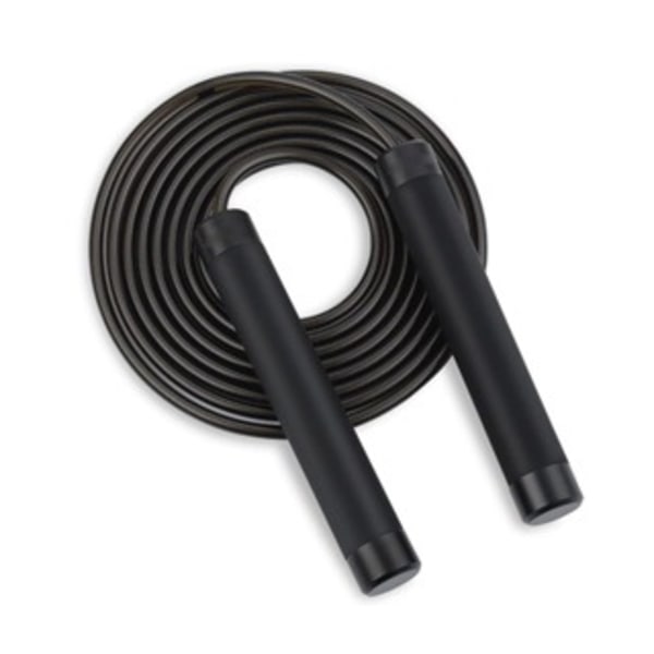 Hopprep för vuxna, 5,5 mm PVC-belagd stålwire, justerbar längd, med metallhandtag