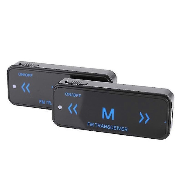 2 stk. Bærbare Walkie Talkie Voksen To-vejs Radio Legetøj Mini Restaurant Walkie Talkie 0,5w Uhf 400-480mhz