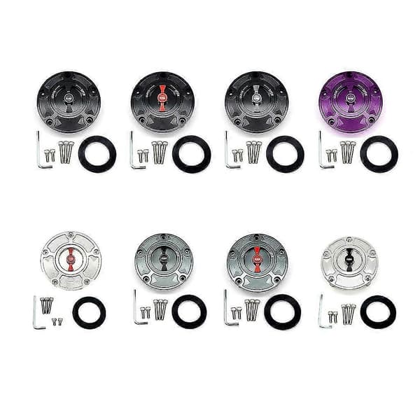 Motorcyklar Bränsle Gastankar Lock Skydd Tillbehör Lämplig För 450sr silver