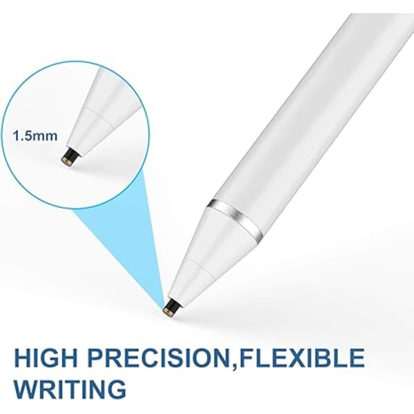 Aktiv Stylus Pen til Touchskærme, Genopladelig Digital Stylus Pen Kompatibel med iPad og de fleste Tablets