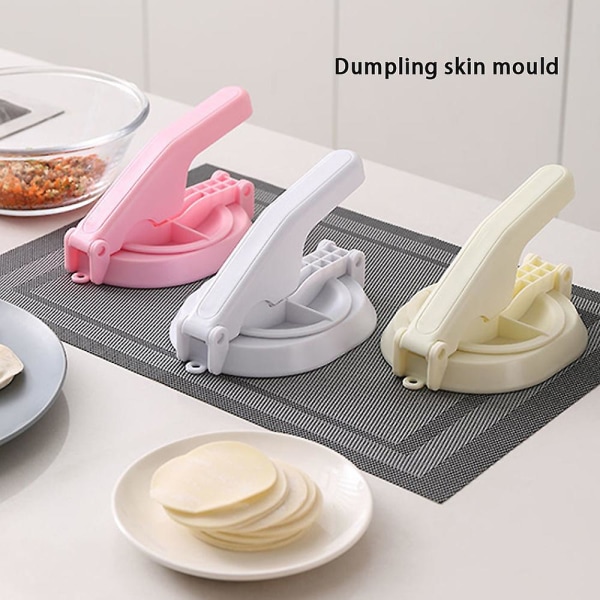 Dumpling Dough Maker Husholdning Dumpling Skin Form Kjøkken Manuelt verktøy