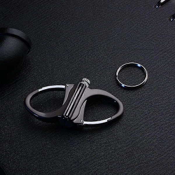 Permanent Match Infinity-lighter med nøkkelring, Den evige lighteren, Nød-ildstartersett Black