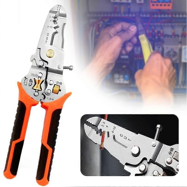 Ultimates 10 i 1 Kabelstripper Super 2-12mm Kabelstripper til Kabelprojekter