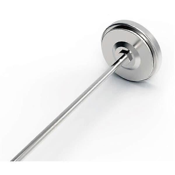 Komposttermometer - Termometer i rustfritt stål for hjemme- og hagekompost - 54 mm diameter C og F-skive, 500 mm temperaturprobe Cisea Compost