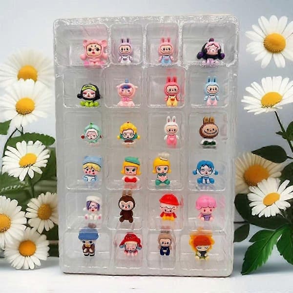 Adventskalender 2025 - Samleobjekt 24-delt Blind Box Figurer Sett HK903