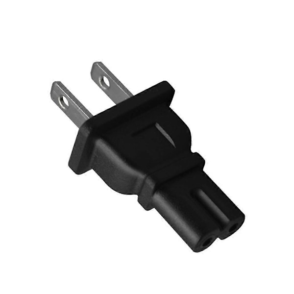 US 2-pins til IEC320 C5/C7 strømomformer C5/C7 konverteringsplugger for bærbar PC Suffix 1 15P TO C7