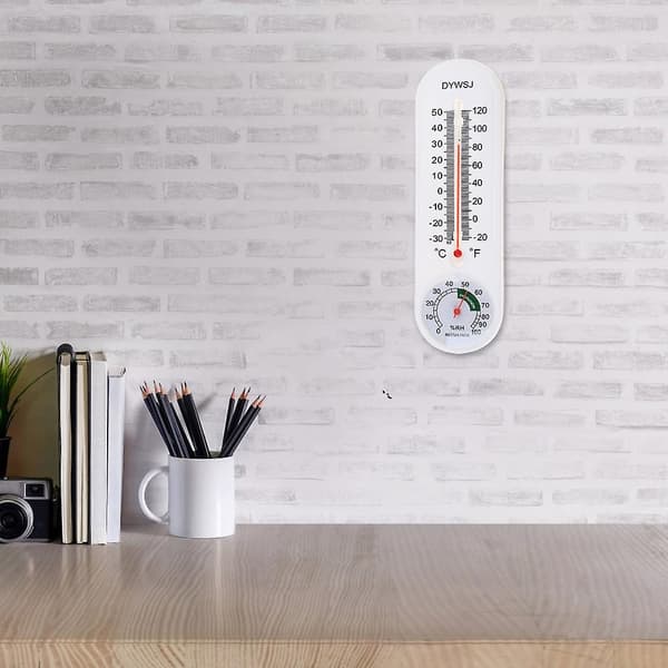 Lämpömittarit Lämpötila- ja kosteusmittari Celsius/Fahrenheit-asteilla /