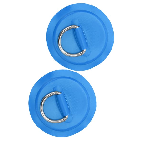 D-ring Pad Patch PVC Oppblåsbar Båt Flåte Jolle Kano Surfebrett Kajakk Festebrakett