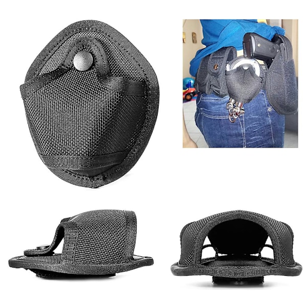 Handfängselväska i nylon för brottsbekämpning, snabbkoppling för handfängsel