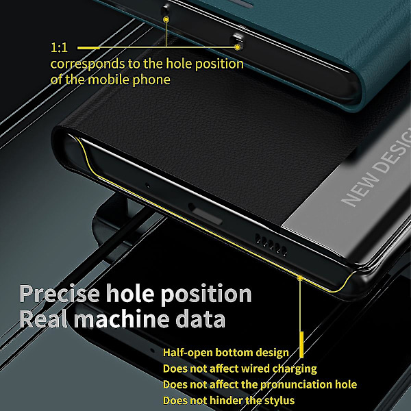 Til Honor Magic 5 Lite 5G / X9A 5G Elektropletteret PU Læder Flip Stand Telefon Cover