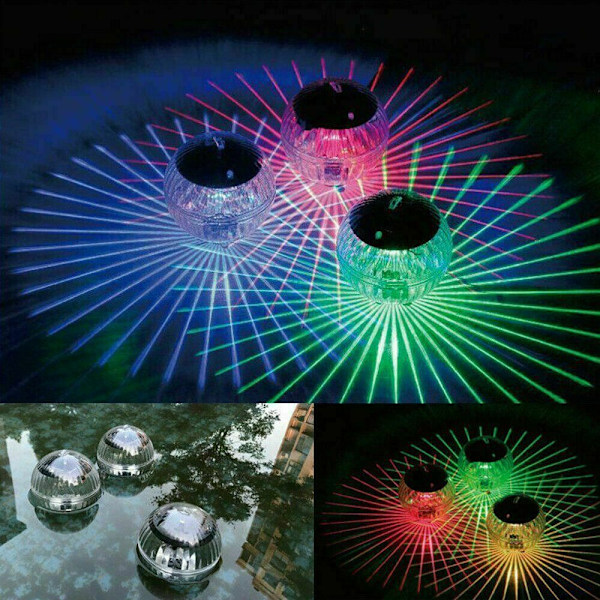 LED Dammlampor Vattentäta LED Poollampor.