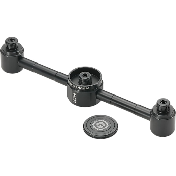 OD tank gass 3-veis adapter gasslys gasslampe splittadapter skru-inn svart utstyr BKZ33