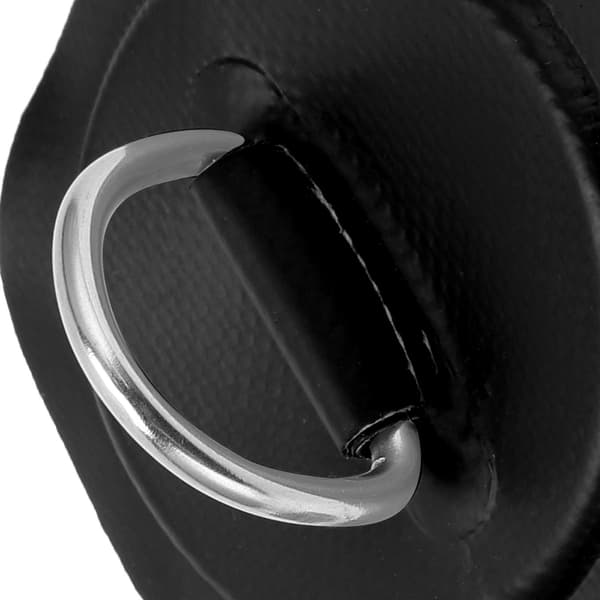 D-ring Pad Patch PVC Oppblåsbar Båt Flåte Jolle Kano Surfebrett Kajakk Festebrakett
