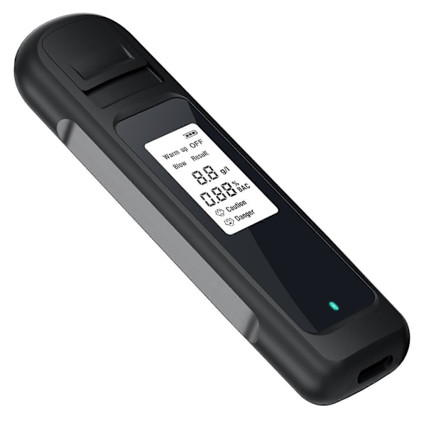 Digital Alkoholtester Profesjonell Digital Skjerm Pusteprøveapparat for Etterfestbruk