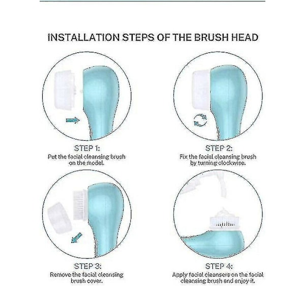 Stk Sensitive Erstatningsbørstehoder Kompatible med Clarisonic Mia 1 2 3