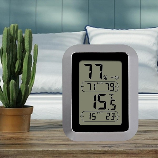 Home Hydrotermograf, Digital Temperatur og Fugtighed, Indendørs Hygrometer Sensor, Rum Hygrometer og Fugtighed