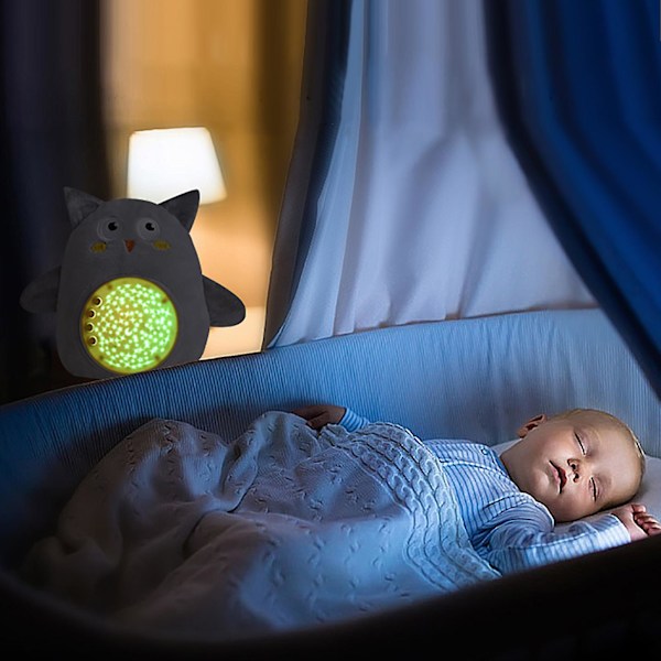 Mjukisdjur Projektorlampa, Babygåvor, Musikspel för Hemma, Mjuk Nattlampa, Sänglampa