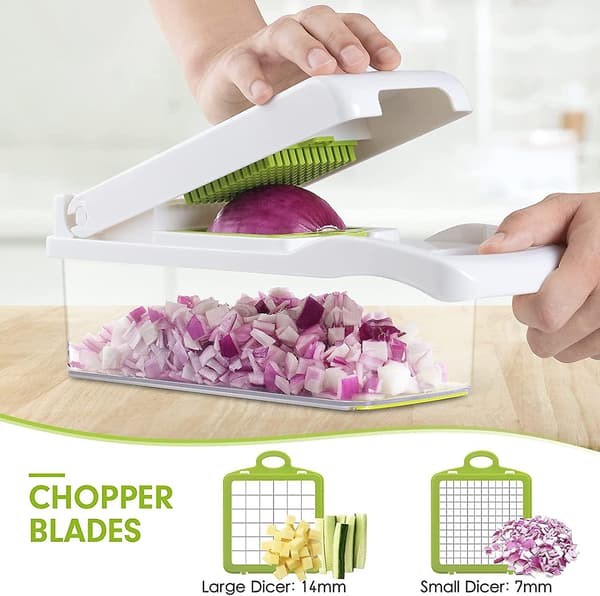 Vegetabilishackare, Tärningshackare, Lökhackare Pro, Mathackare, Grönsakskutter, Grönsakshackare och Tärningshackare, Grönsaksskärar och Hackare för Köket, Mandolin