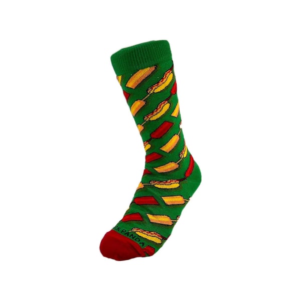 Hot Dog Picnic -sukat Sock Pandasta (Adult Small)