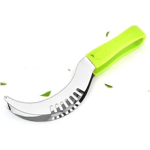 Ruostumattomasta teräksestä valmistettu vesimelonileikkuri täydelliseen vesimelonin leikkaamiseen