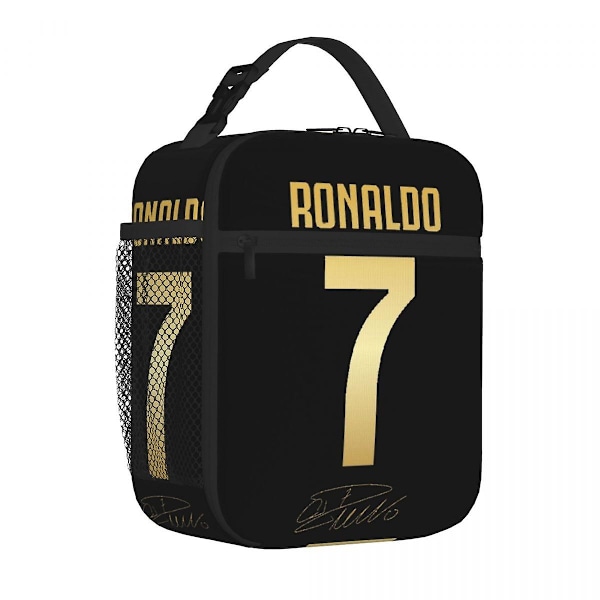 Cr7 Cristiano Ronaldo Eristetyt Lounaslaukut Terminen Laukku Lounasrasiat Terminen Lounaslaatikko Lounaskassi Naisille Lapsille Matkalle 10