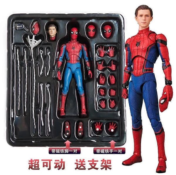 Spiderman Bevegelig Dukke Leke Anime Samling Modell Gaver