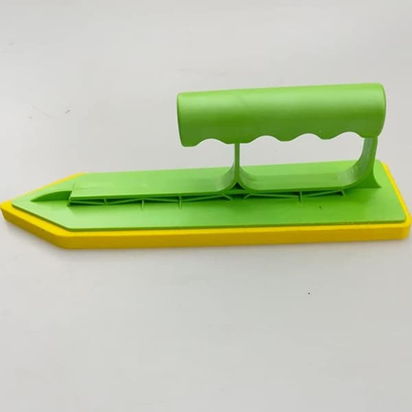 Sponge Trowel Tool Tile Grout Plaster Trowel (Green)