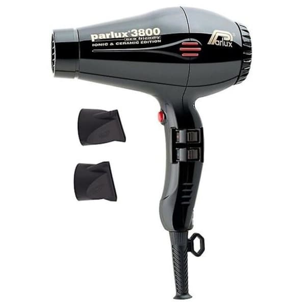 Parlux 3800 Ion Ceramic Hårtørrer 2100W Sort