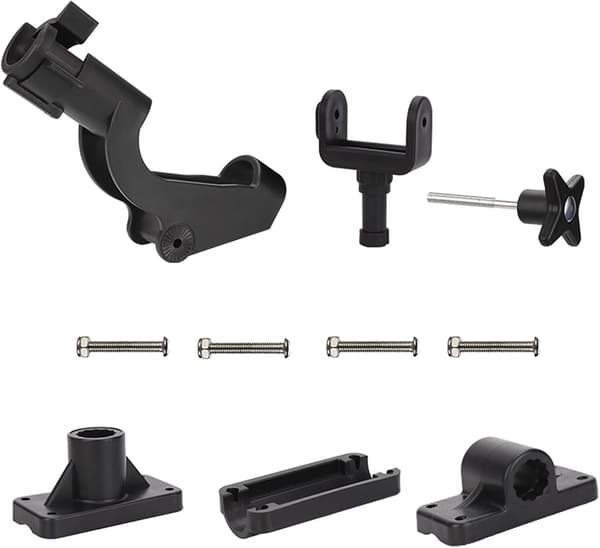Fiskestangs Holder, Fiskestangs Holder i Legeret Stål
