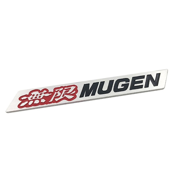 Mugen Kirjaimet Auton Koriste Tarra Tarra 3d Metalli Merkki Embleemi Koriste Mengxille
