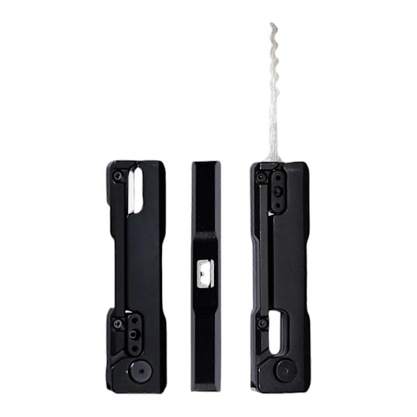 Fidget Lock Pick-sæt i stål med 4 pick-profiler og drejeværktøj - Angstdæmpende legetøj og bærbar låsesmed EDC-udstyr