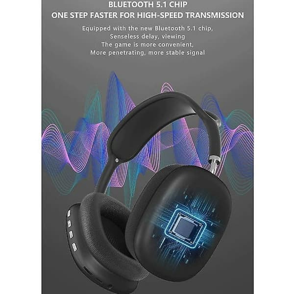 P9 Bluetooth Headset Headset Mobiltelefon Trådløs Bas Gaming Headset