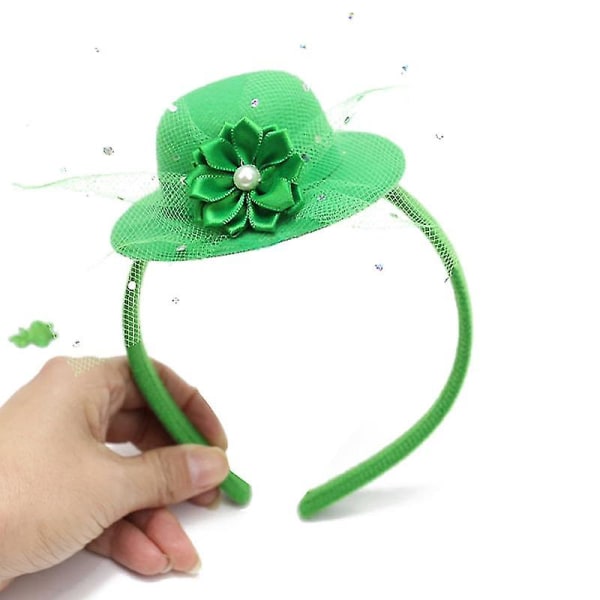 Saint Patrick Day -hiuspanta Shamrock-hiuspanta Holiday Celebration Party -hiusvanne Flowers