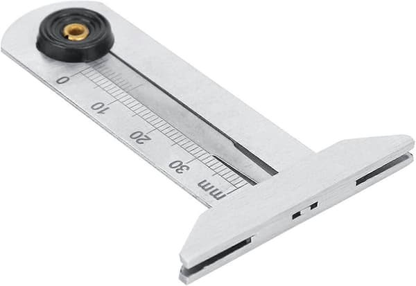 Dækslidmåler, Dækmåler 0-30mm