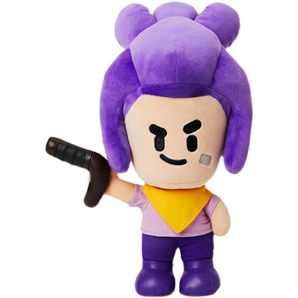 Cartoon Brawl Stars Spike Dockdocka Perifer Plush Leon Dockdocka Hjälte Leksak Handgjord Spelpresent